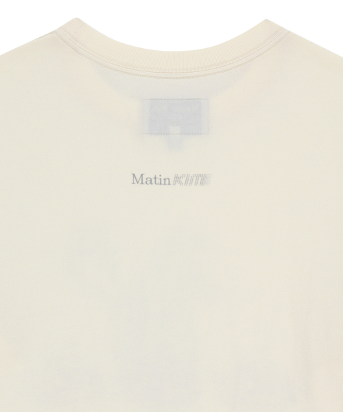 MATIN PACE SPRINT GRAFFITI TOP IN IVORY