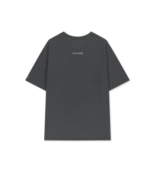 MATIN PACE SPRINT GRAFFITI TOP IN CHARCOAL