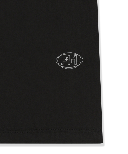 MATIN PACE VORTEX GRAFFITI TOP IN BLACK