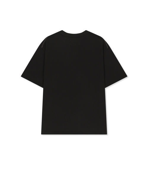 MATIN PACE VORTEX GRAFFITI TOP IN BLACK