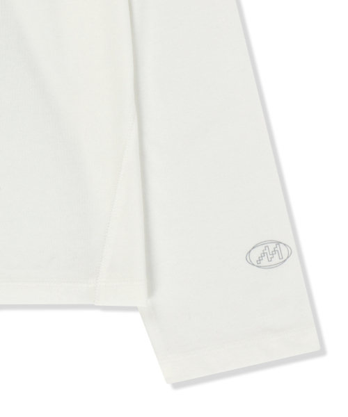 MATIN PACE SUNBURST GRAFFITI COVERED TOP IN IVORY