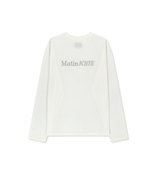 MATIN PACE SUNBURST GRAFFITI COVERED TOP IN IVORY