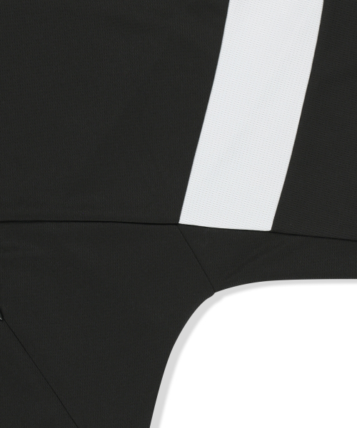 MATIN PACE VORTEX GRAFFITI ZIP UP IN BLACK