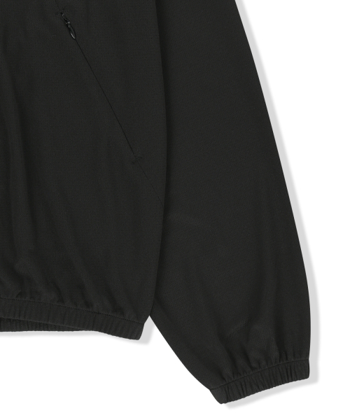 MATIN PACE VORTEX GRAFFITI ZIP UP IN BLACK