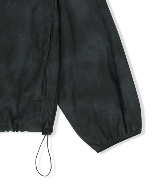 MATIN PACE REFLECTIVE LOGO WINDBREAKER IN BLACK