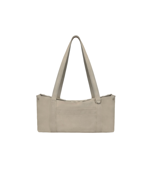 Flat Stud Shoulder Bag_Beige