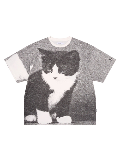 ALL-OVER PRINT OVER FIT T-SHIRT [BLACK]