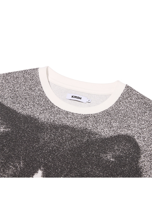 ALL-OVER PRINT OVER FIT T-SHIRT [BLACK]