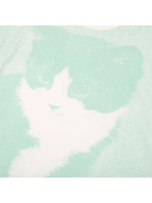 ALL-OVER PRINT OVER FIT T-SHIRT [GREEN]
