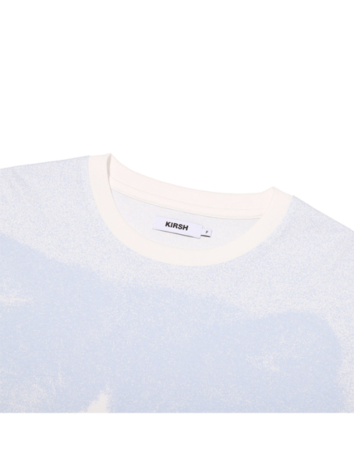 ALL-OVER PRINT OVER FIT T-SHIRT [BLUE]