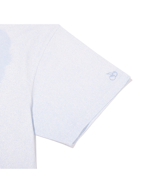 ALL-OVER PRINT OVER FIT T-SHIRT [BLUE]