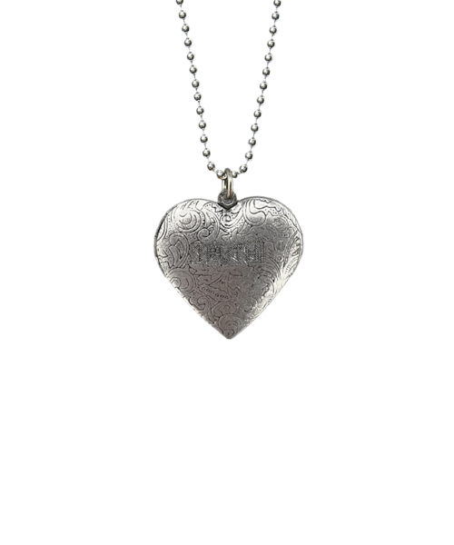 Keepsake Heart Necklace_Silver