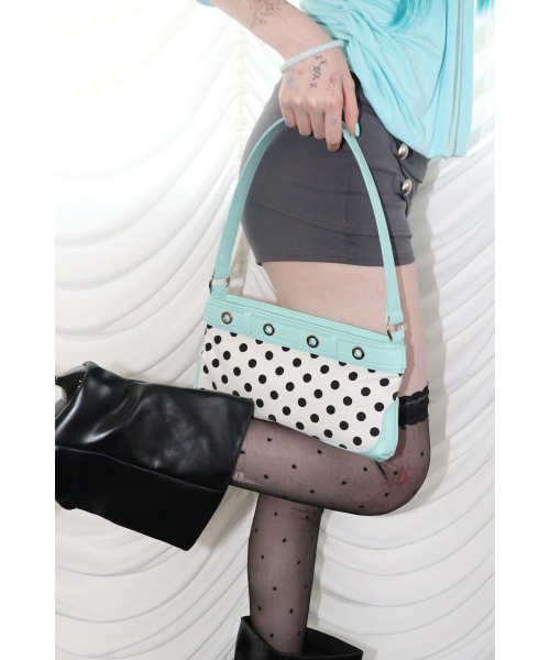 Ring ring bag dot mint