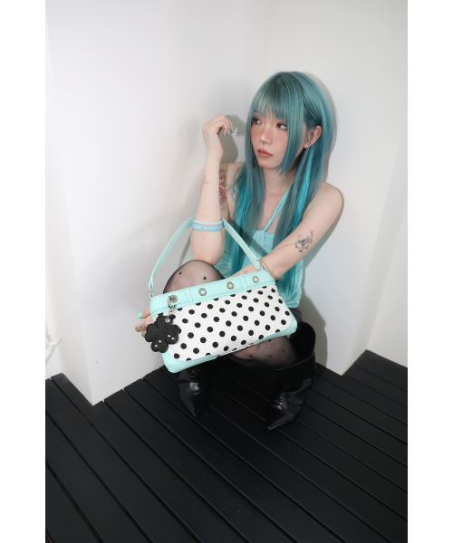 Ring ring bag dot mint