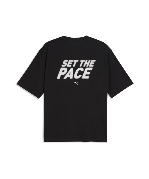 RUN CULTURE COLLECTIVE Boxy Graphic Tee - PUMA Black / 639095-01