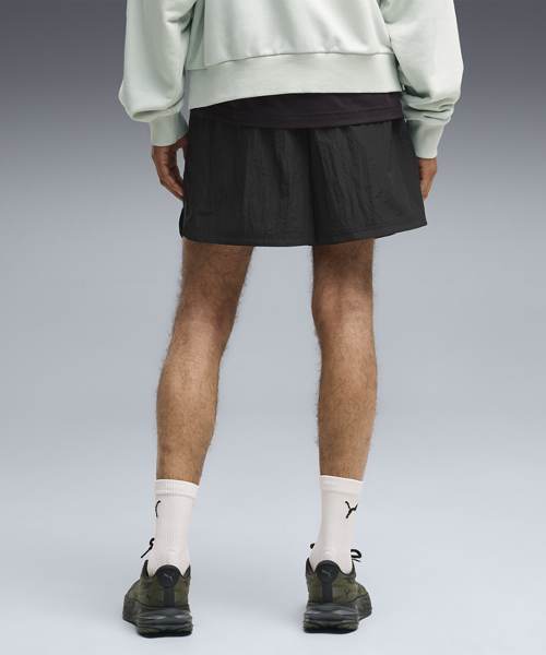 RUN CULTURE COLLECTIVE T7 Relaxed Woven Short 5 - PUMA Black / 639074-01
