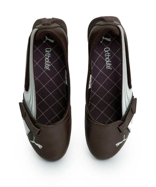 Slipcat Ballet - Dark Chocolate-Strong Gray / 409424-02