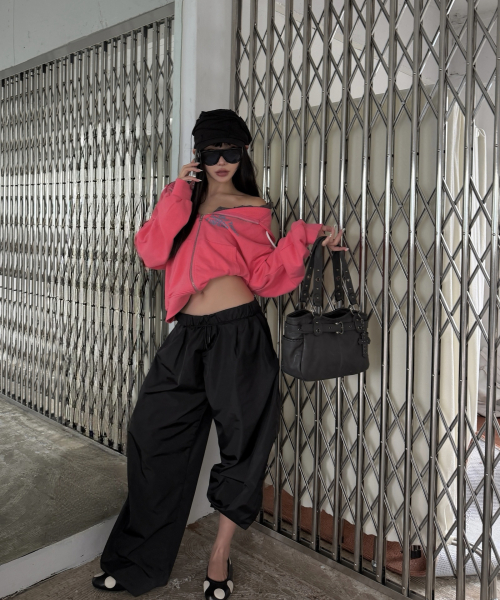 Velor Bag - Charcoal