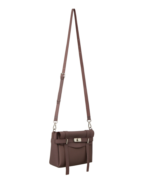 JELLY POINT CROSS BAG IN BROWN