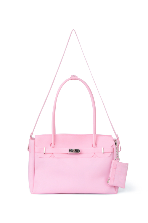 JELLY TWO-WAY BIG BAG IN PINK