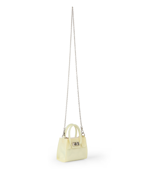 JELLY CHAIN MINI BAG IN BUTTER
