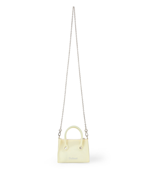 JELLY CHAIN MINI BAG IN BUTTER