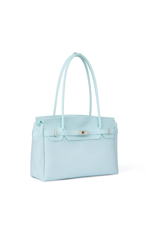 JELLY TWO-WAY BIG BAG IN ICE BLUE