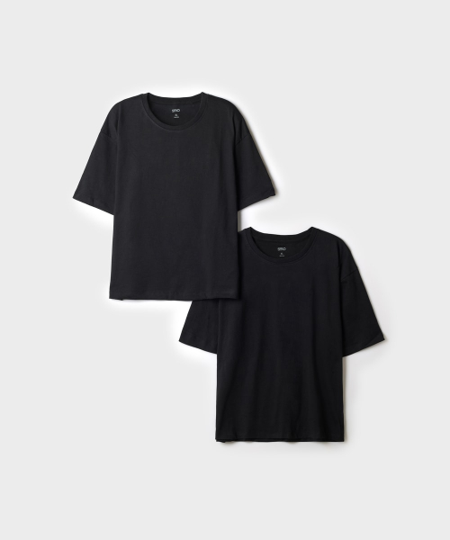 [2PACK] 남성 세미 크롭 반팔티_SPRWGA9A20