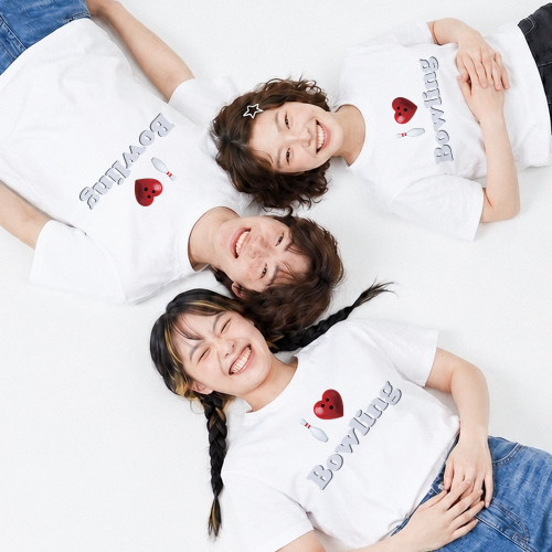 러브포맷 아이러브 볼링 티셔츠