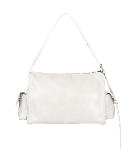 SIDE POCKET SHOULDER BAG_SAND