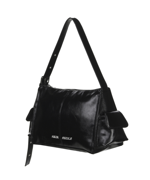SIDE POCKET SHOULDER BAG_BLACK