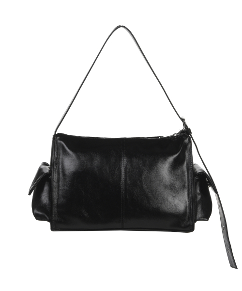 SIDE POCKET SHOULDER BAG_BLACK