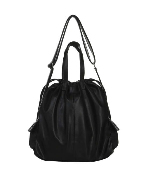 CRYSTAL MULTI STRAP BAG_BLACK