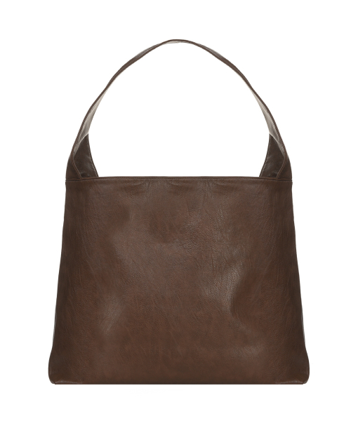 CRYSTAL SHOULDER BAG_BROWN