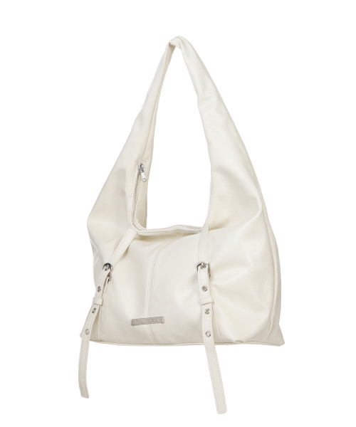 BELTED SHOULDER BAG_IVORY