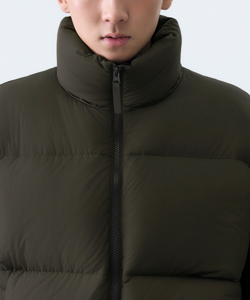 머스코비 다운 숏 패딩 재킷