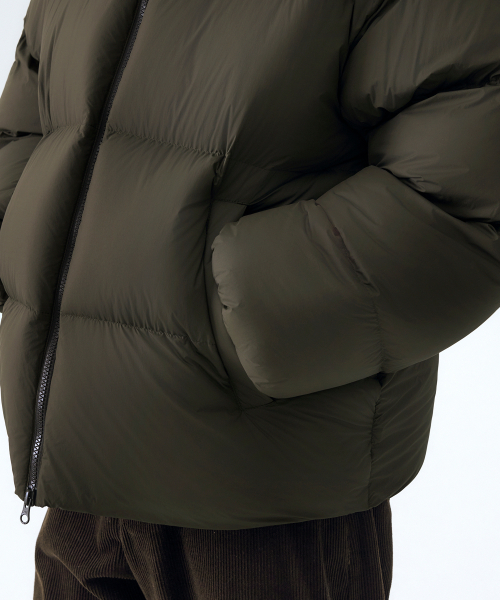 머스코비 다운 숏 패딩 재킷