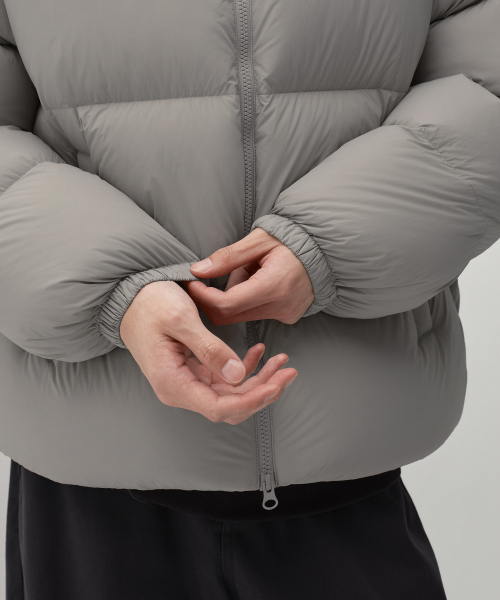 머스코비 다운 숏 패딩 재킷