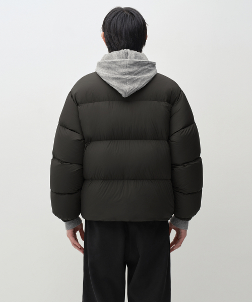 머스코비 다운 숏 패딩 재킷