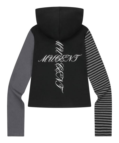 AVIO STRIPE HOOD T