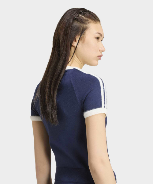 KNIT TEE NINDIG/WHITE