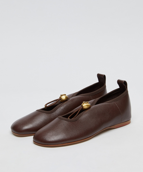 Luv string flats(Deep brown)_OK1DX26202VTB