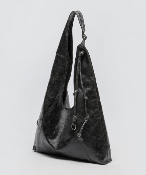 Knotted layer bag(Ash grey)_OVBAX26208PUG