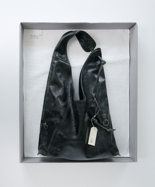 Knotted layer bag(Ash grey)_OVBAX26208PUG