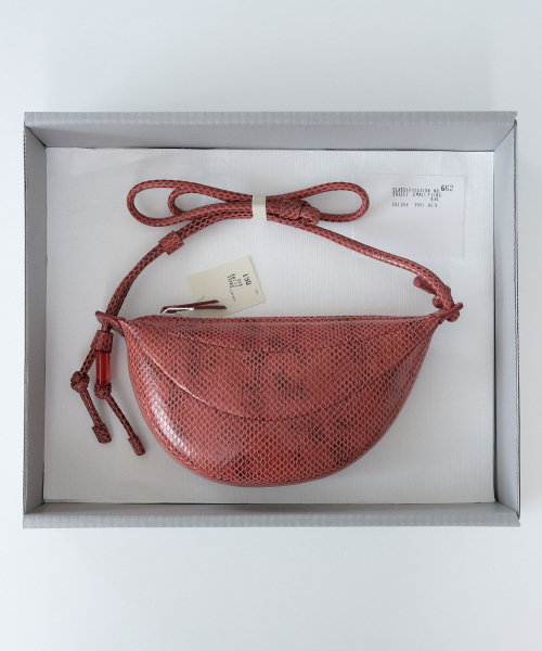 Small fling bag(Python red)_OVBAX26201PYR