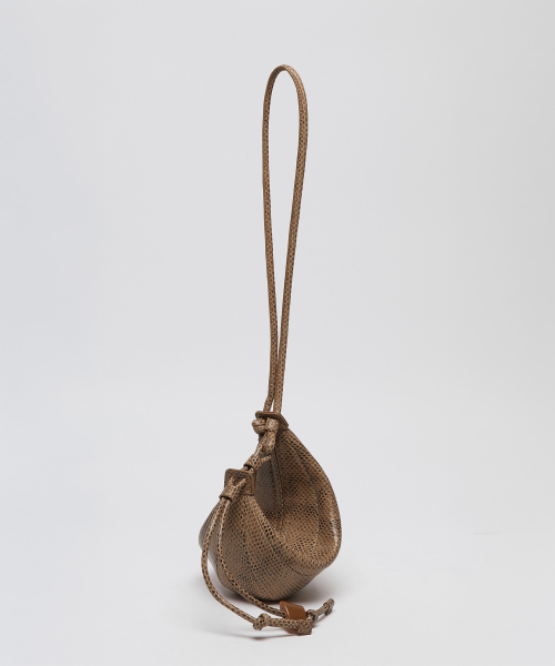 Small fling bag(Python beige)_OVBAX26201PYB