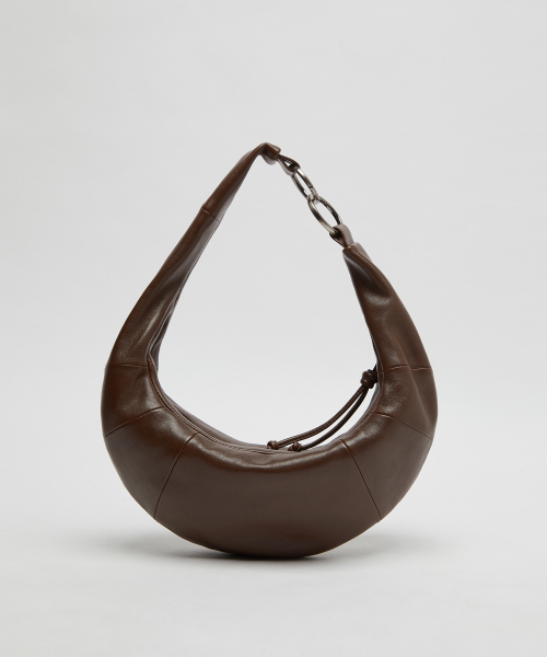 Small fling hobo bag(Deep brown)_OVBAX26255VTB