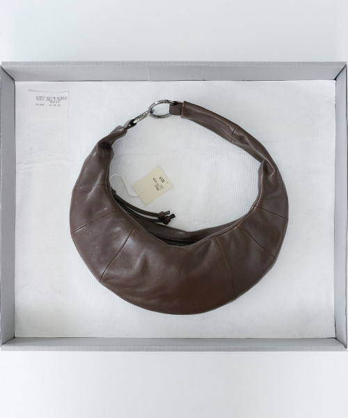 Small fling hobo bag(Deep brown)_OVBAX26255VTB