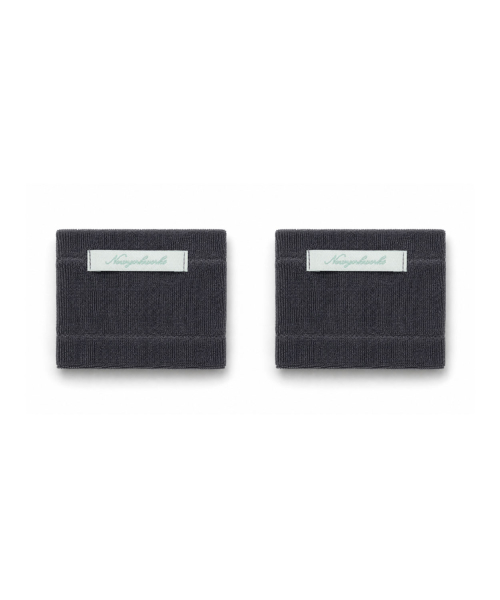Summer Terry Flip-Flop Toe Socks_Charcoal