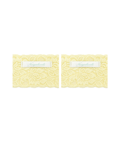 Lace Flip-Flop Toe Socks_Lemon